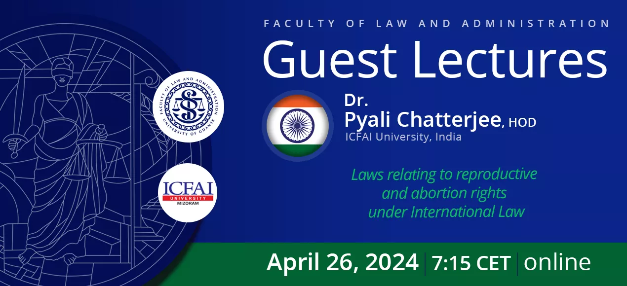 Guest Lectures by Dr. Pyali Chatterjee, HOD from the ICFAI University